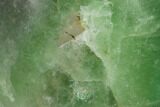Polished Green Fluorite Freeform - Madagascar #143132-2